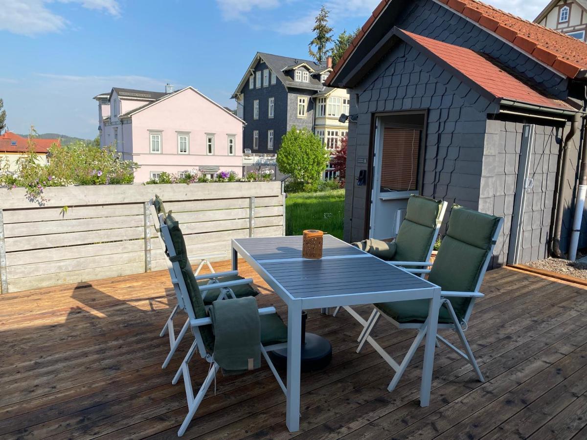 Ferienhaeuschen Gartenblick Friedrichroda Esterno foto