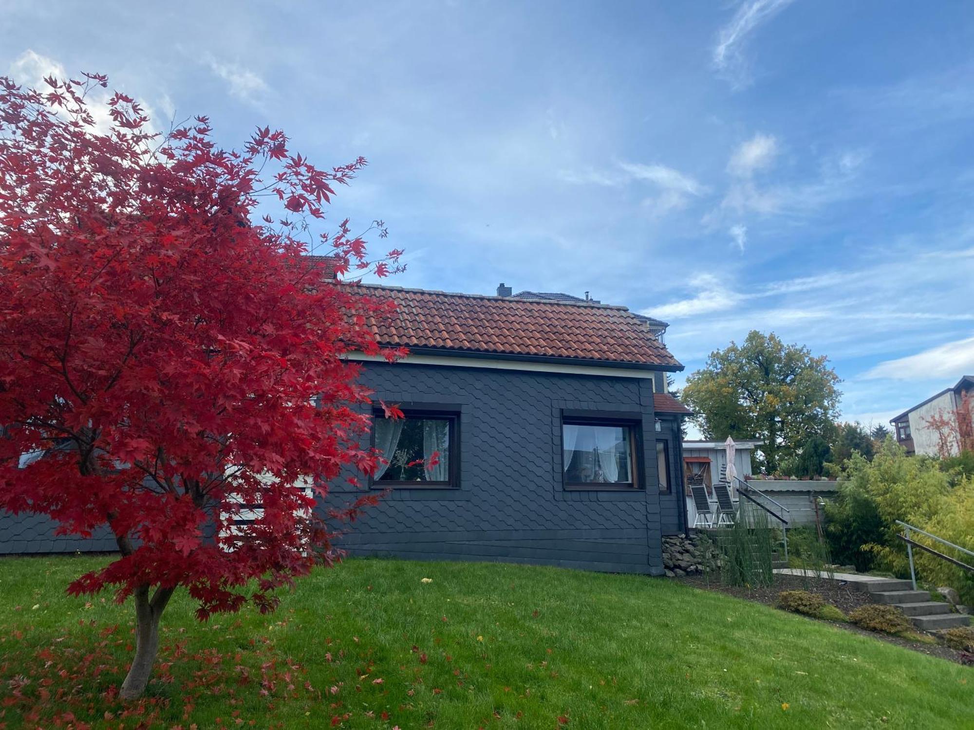 Ferienhaeuschen Gartenblick Friedrichroda Esterno foto
